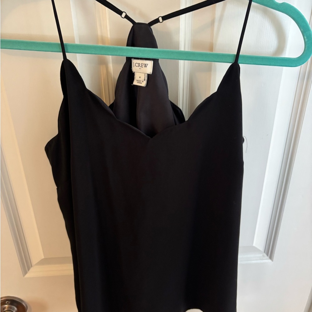 J. Crew Black Camisole Top